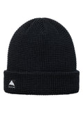 Burton Recycled Waffle Beanie - True Black OS - Burton Beanies