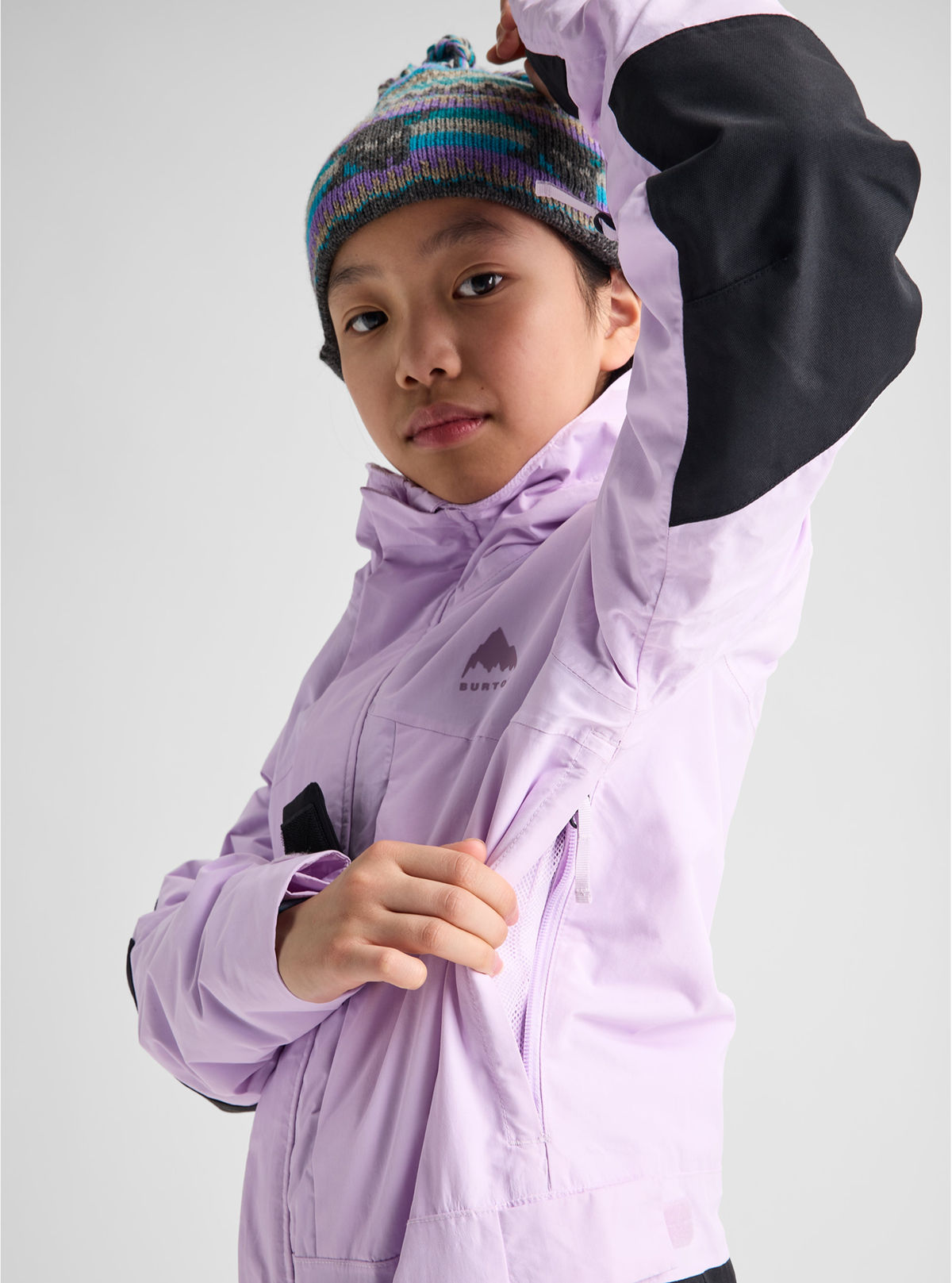 Kids' Burton 2L One Piece - Moondust Purple - Burton One Piece Outerwear - alternate view 11