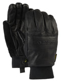 Burton Treeline Leather Gloves - True Black - Burton Gloves