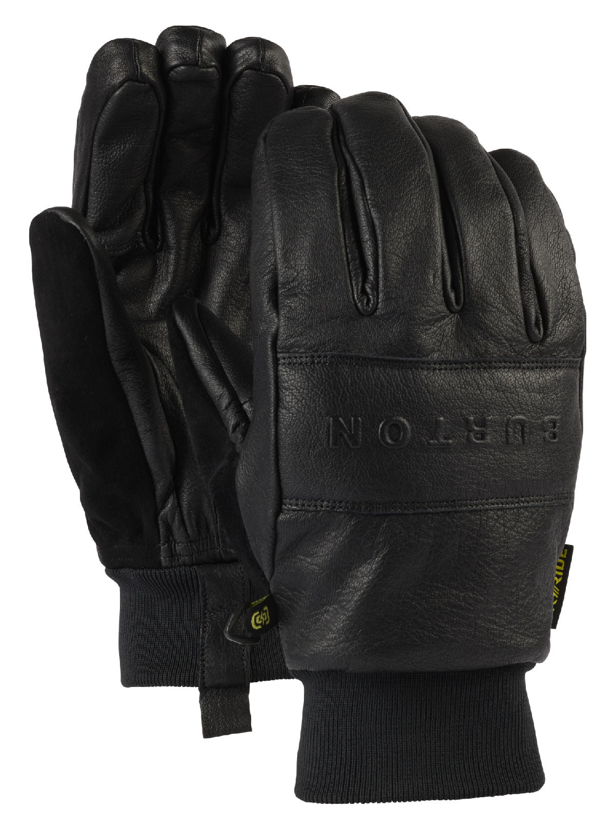 Burton Treeline Leather Gloves - True Black - Burton Gloves