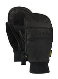 Burton Treeline Leather Mittens - True Black - Burton Mitts