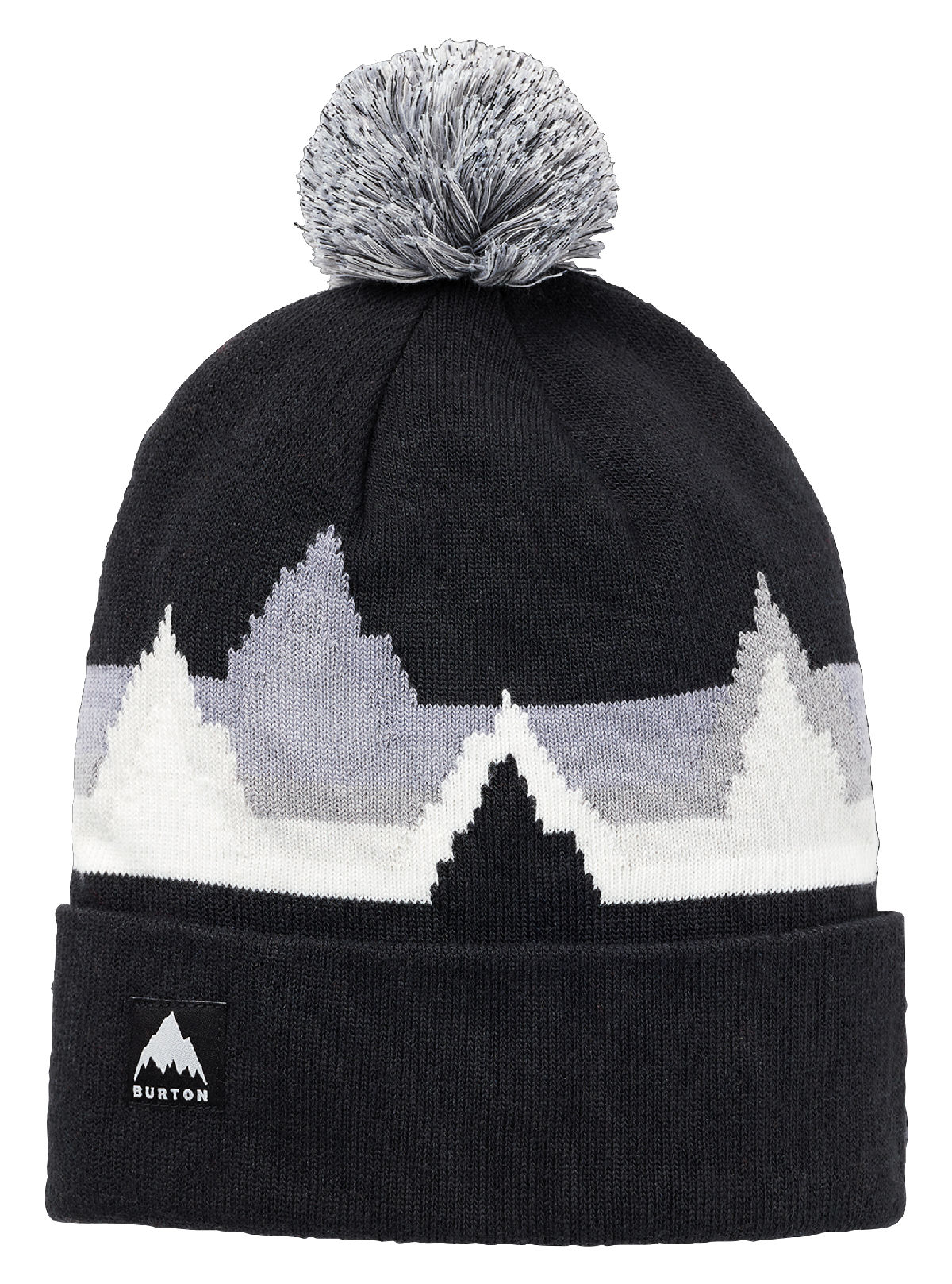 Kids' Burton Recycled Echo Lake Beanie - True Black - Burton Beanies