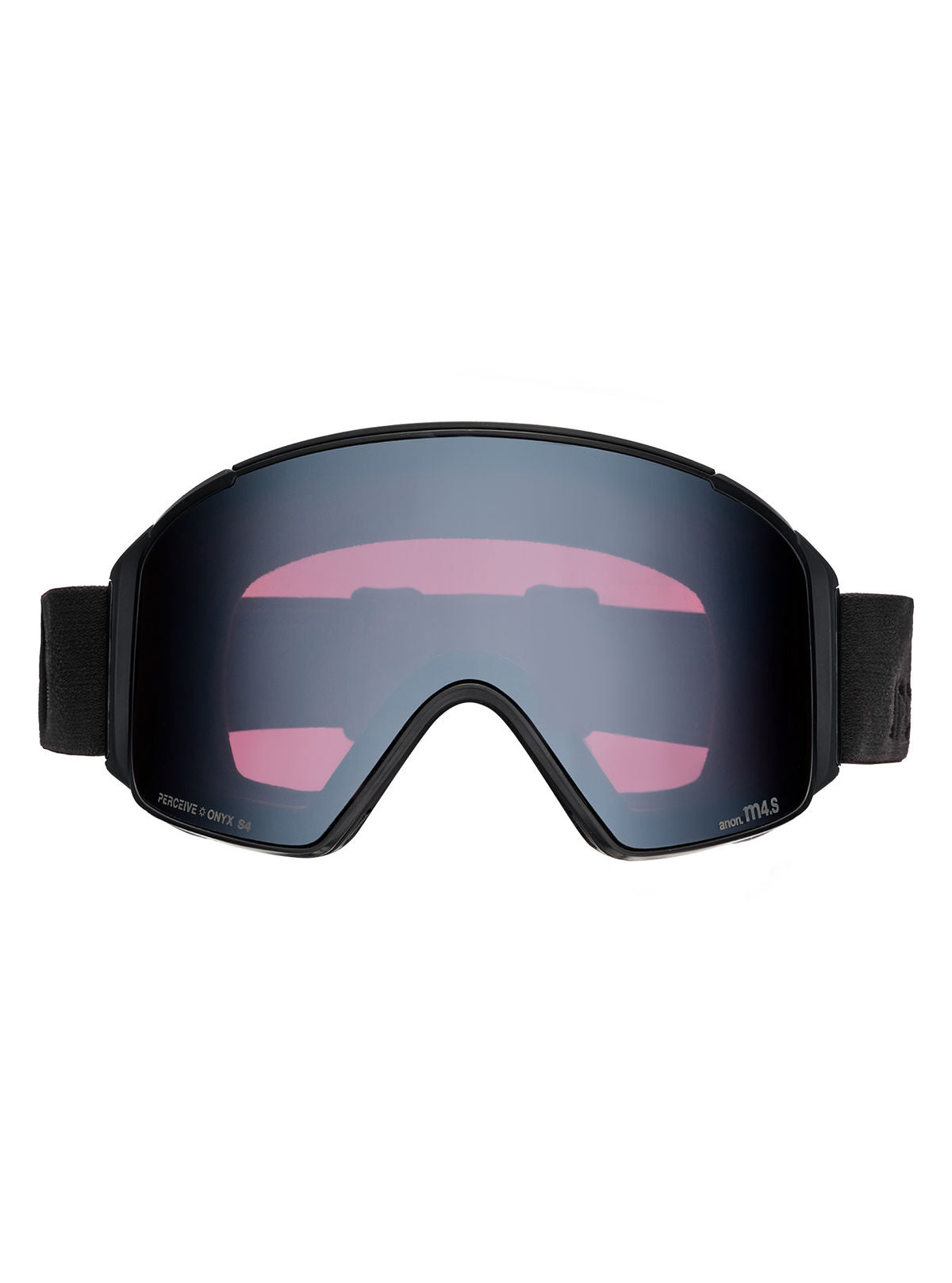 Anon M4S Goggles (Cylindrical) + Bonus Lens + MFI Face Mask - Smoke / Perceive Sunny Onyx - W26 - Anon Magnatech Goggle - alternate view 2
