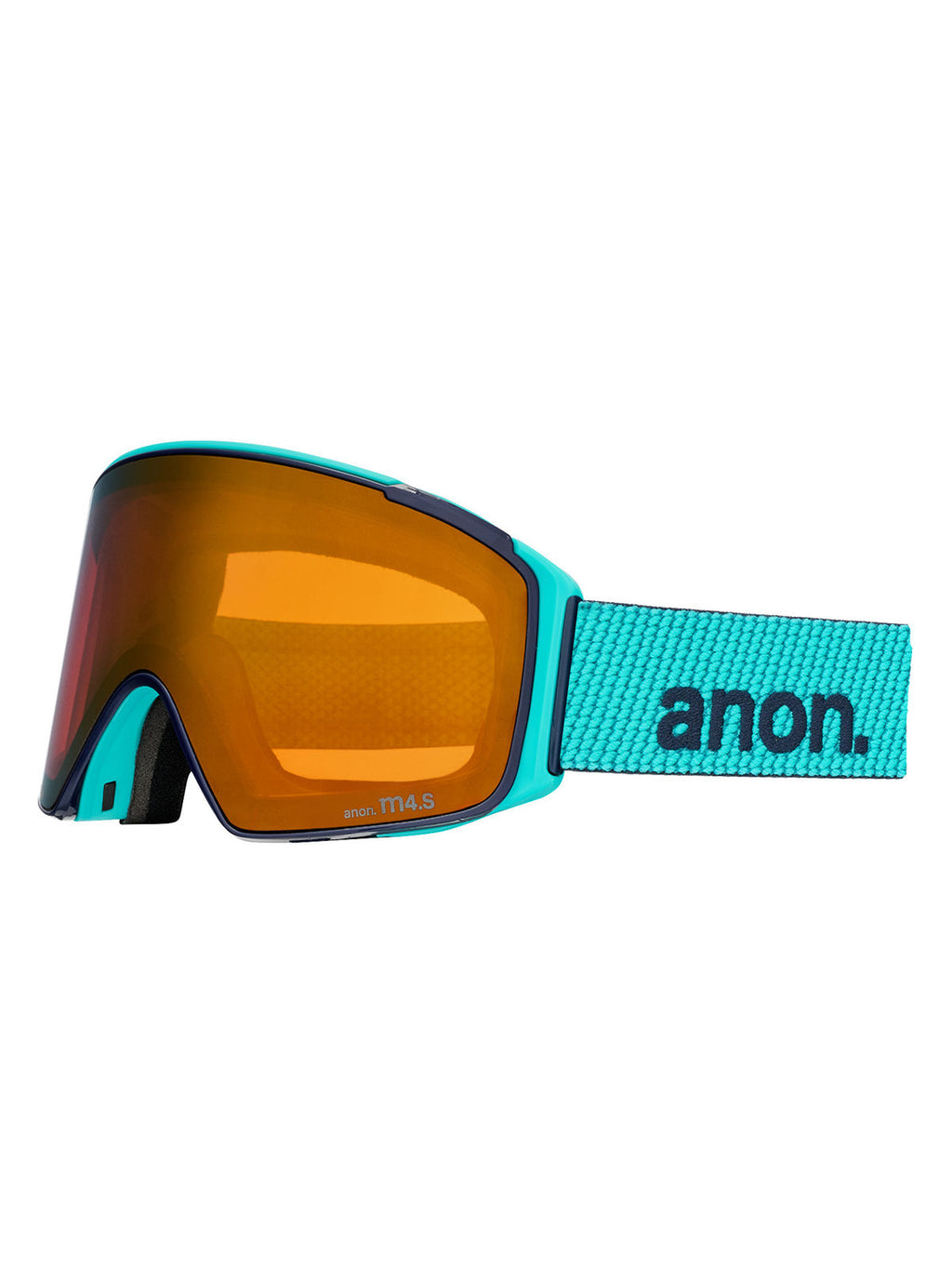 Anon M4S Goggles (Cylindrical) + Bonus Lens + MFI Face Mask - Marine / Perceive Sunny Bronze - Anon Magnatech Goggle - alternate view 3
