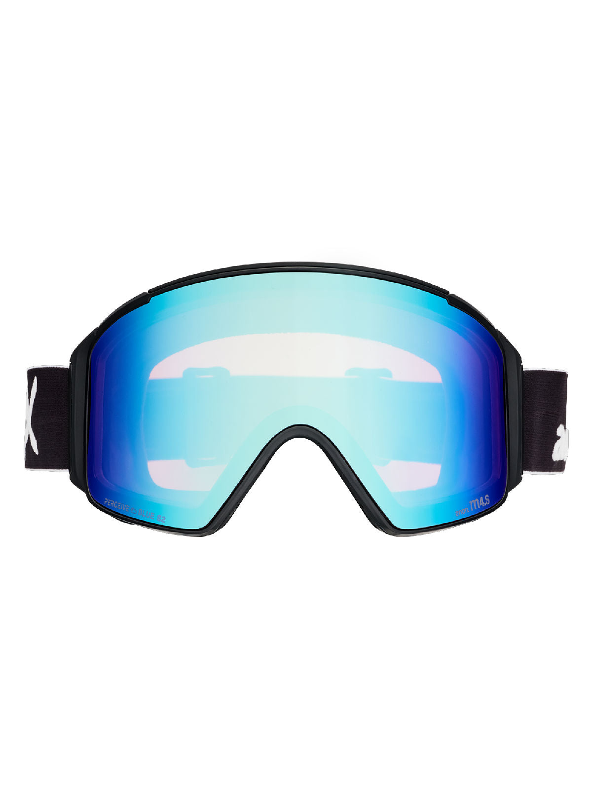 Anon M4S Goggles (Cylindrical) + Bonus Lens + MFI Face Mask - Black / Perceive Variable Blue - Anon Magnatech Goggle - alternate view 2