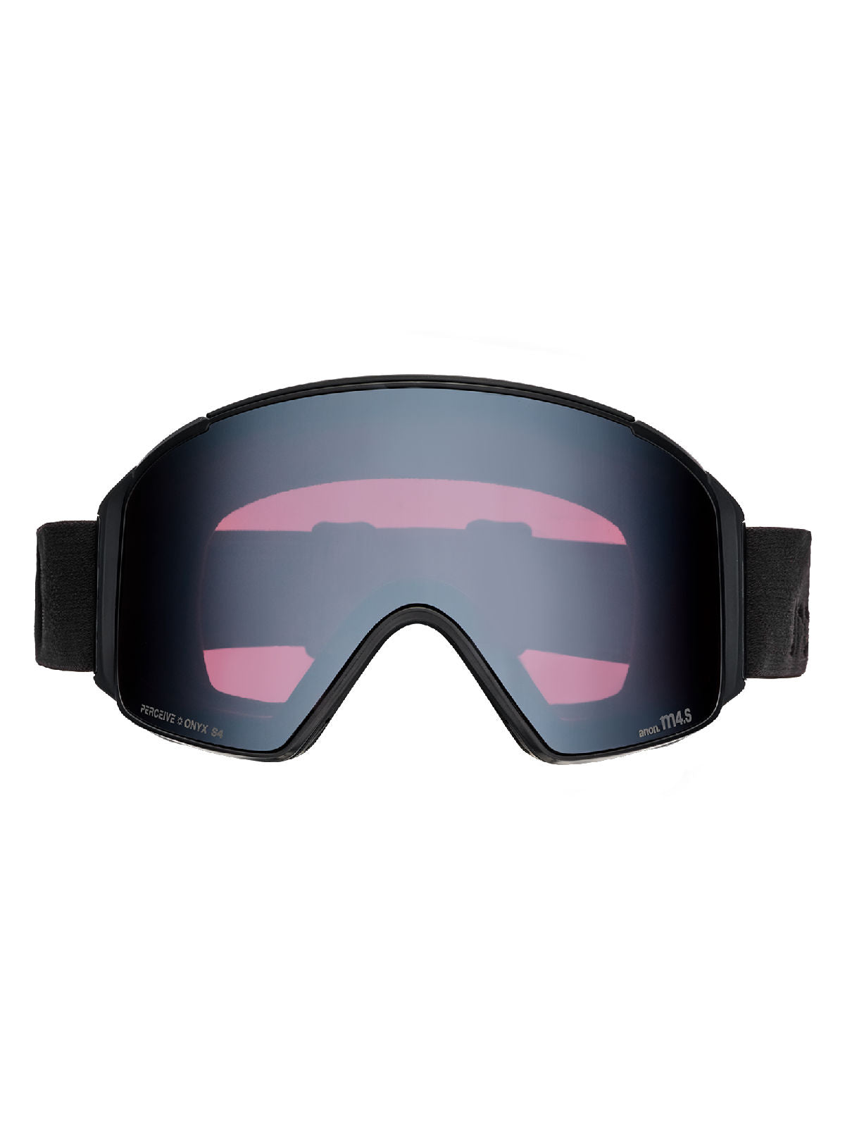 Anon M4S Goggles (Cylindrical) + Bonus Lens + MFI Face Mask - Smoke / Perceive Sunny Onyx - Anon Magnatech Goggle - alternate view 2