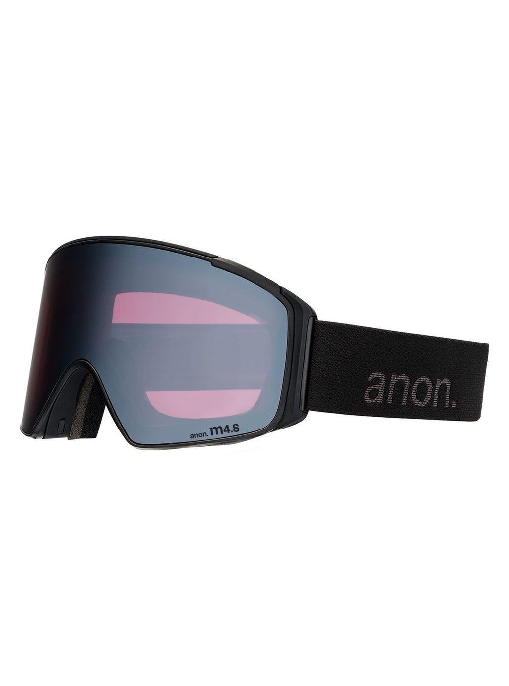 Anon M4S Goggles (Cylindrical) + Bonus Lens + MFI Face Mask - Smoke / Perceive Sunny Onyx - Anon Magnatech Goggle - alternate view 3