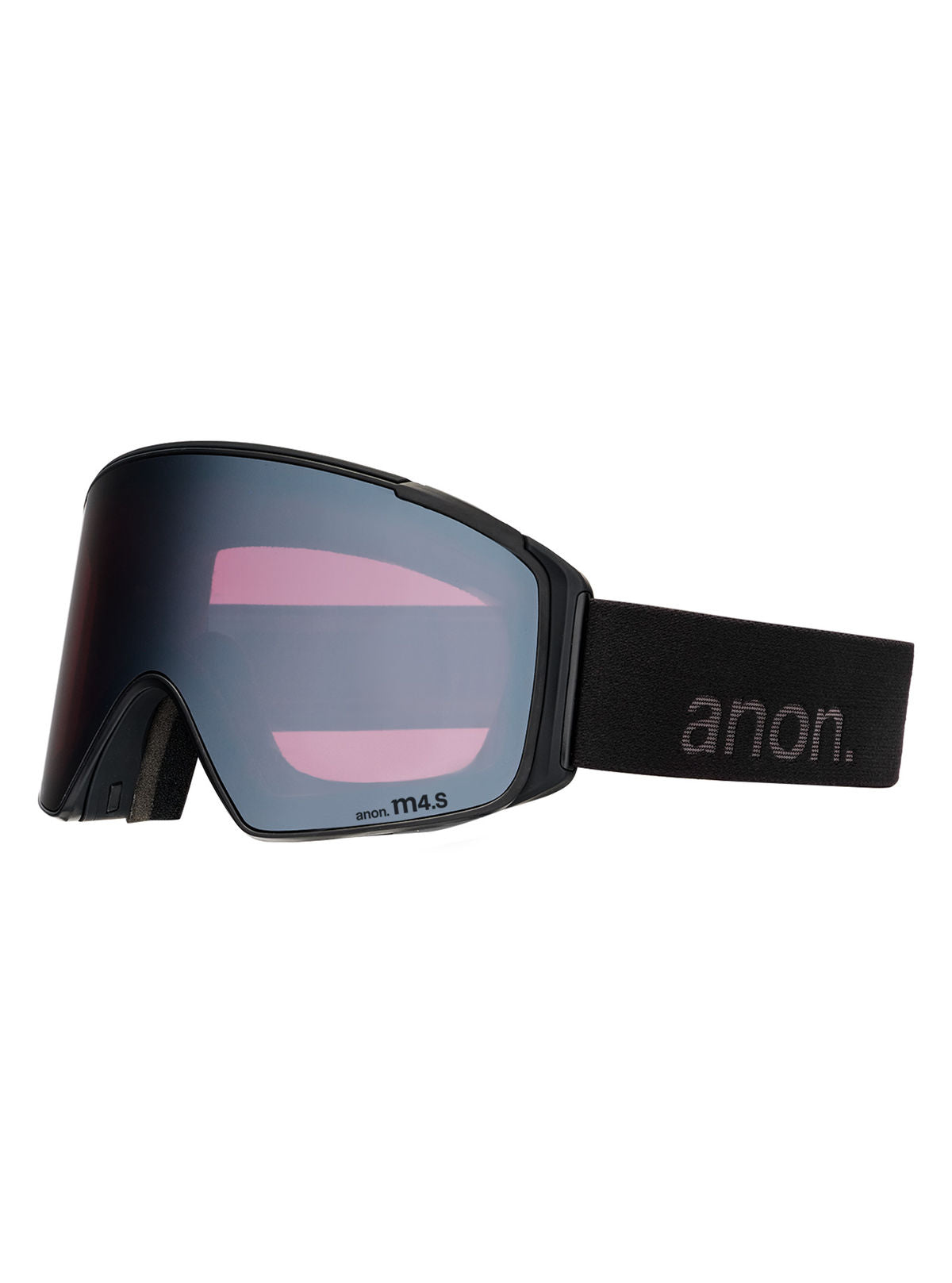 Anon M4S Goggles (Cylindrical) + Bonus Lens + MFI Face Mask - Smoke / Perceive Sunny Onyx - Anon Magnatech Goggle - alternate view 3
