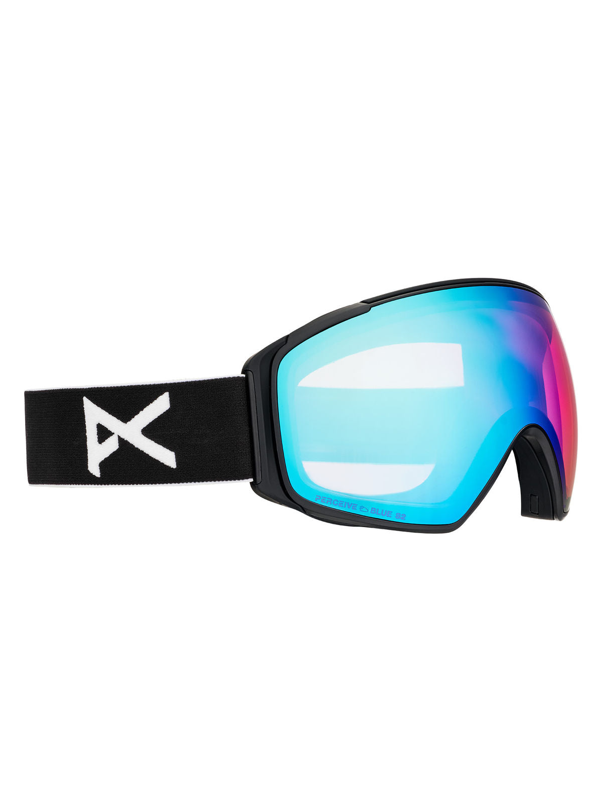 Anon M4S Goggles (Toric) + Bonus Lens + MFI Face Mask - Black / Perceive Variable Blue - Anon Magnatech Goggle