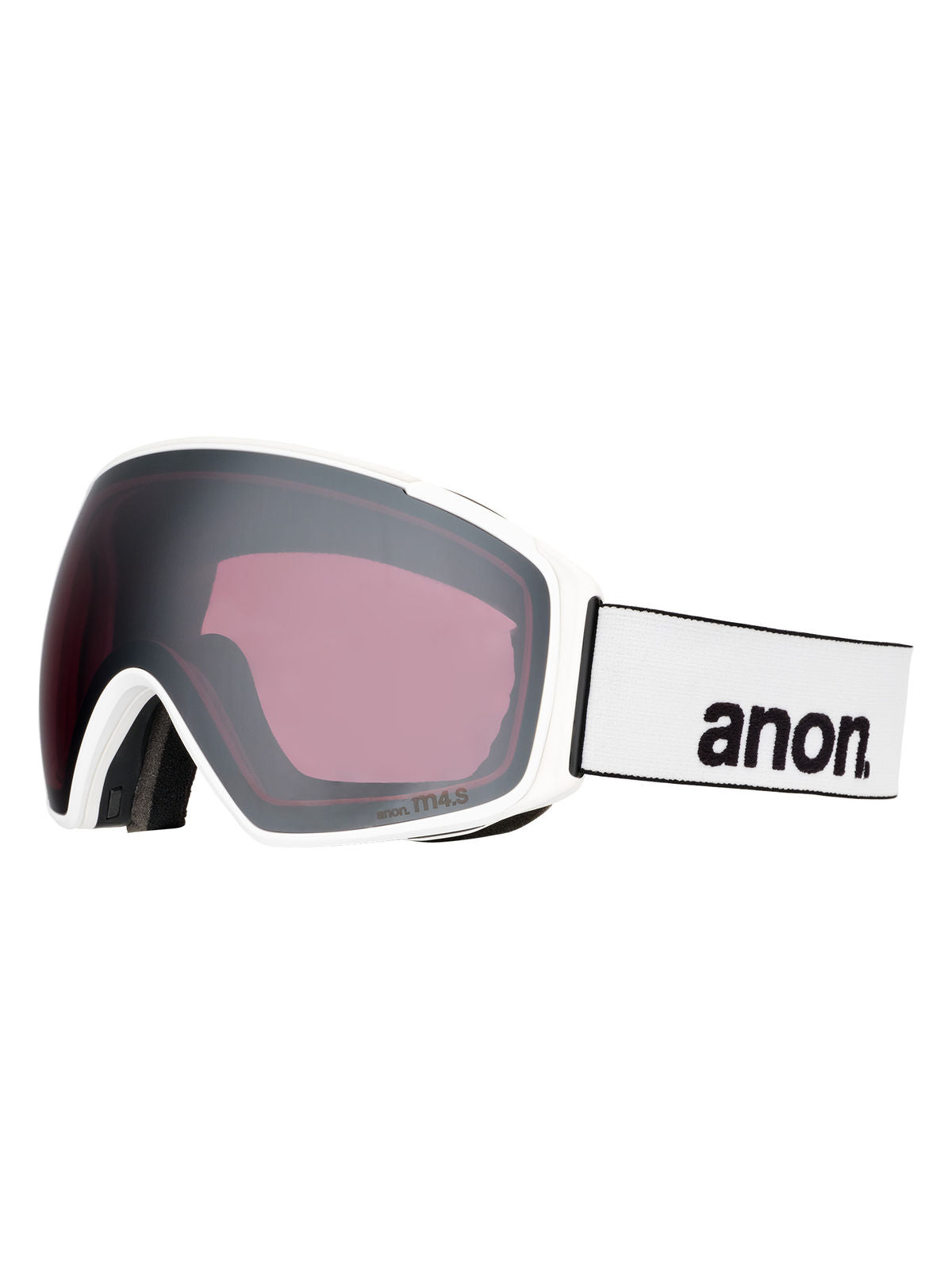 Anon M4S Goggles (Toric) + Bonus Lens + MFI Face Mask - White / Perceive Sunny Onyx - Anon Magnatech Goggle - alternate view 3