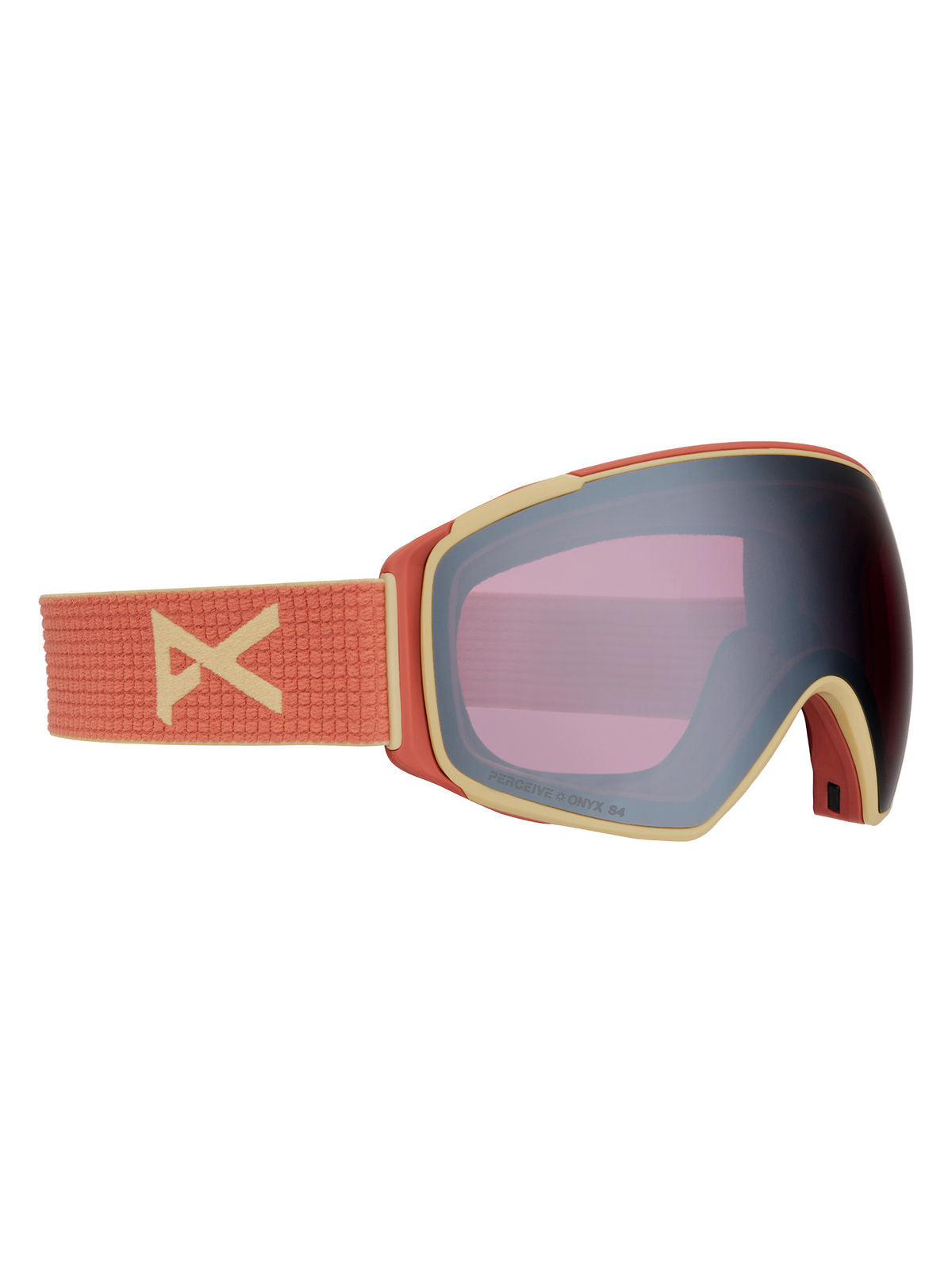 Anon M4S Goggles (Toric) + Bonus Lens + MFI Face Mask - Terracotta / Perceive Sunny Onyx - Anon Magnatech Goggle