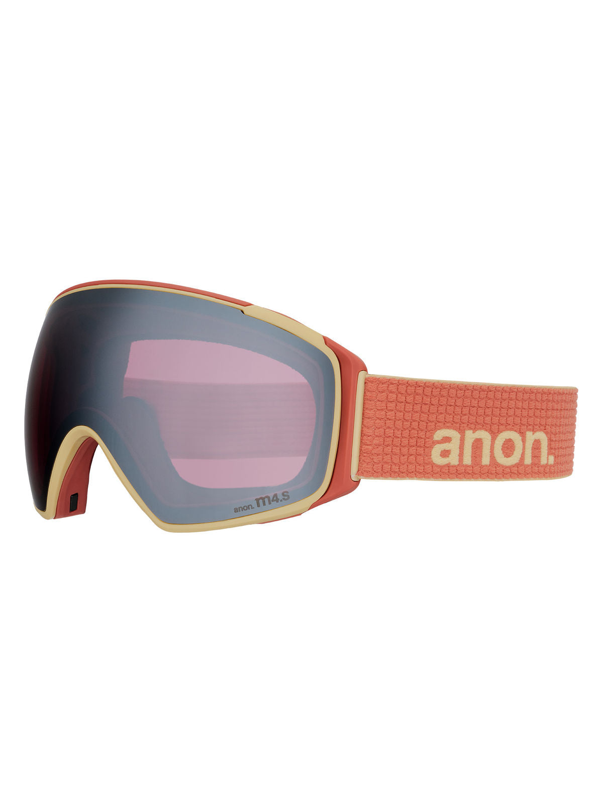 Anon M4S Goggles (Toric) + Bonus Lens + MFI Face Mask - Terracotta / Perceive Sunny Onyx - Anon Magnatech Goggle - alternate view 3