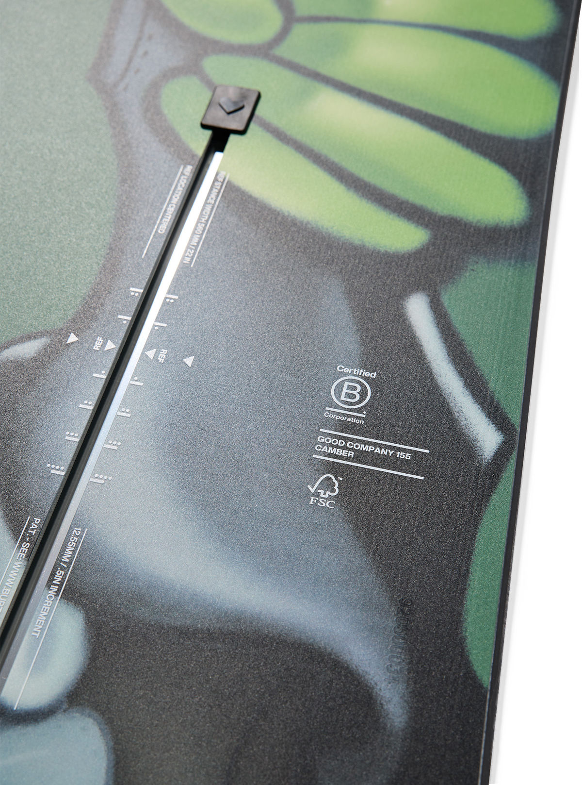 Burton Good Company Camber Snowboard - Alien - Burton Freestyle - alternate view 3