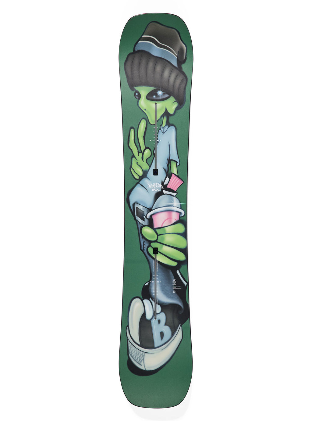 Burton Good Company Camber Snowboard - Alien - Burton Freestyle - alternate view 6