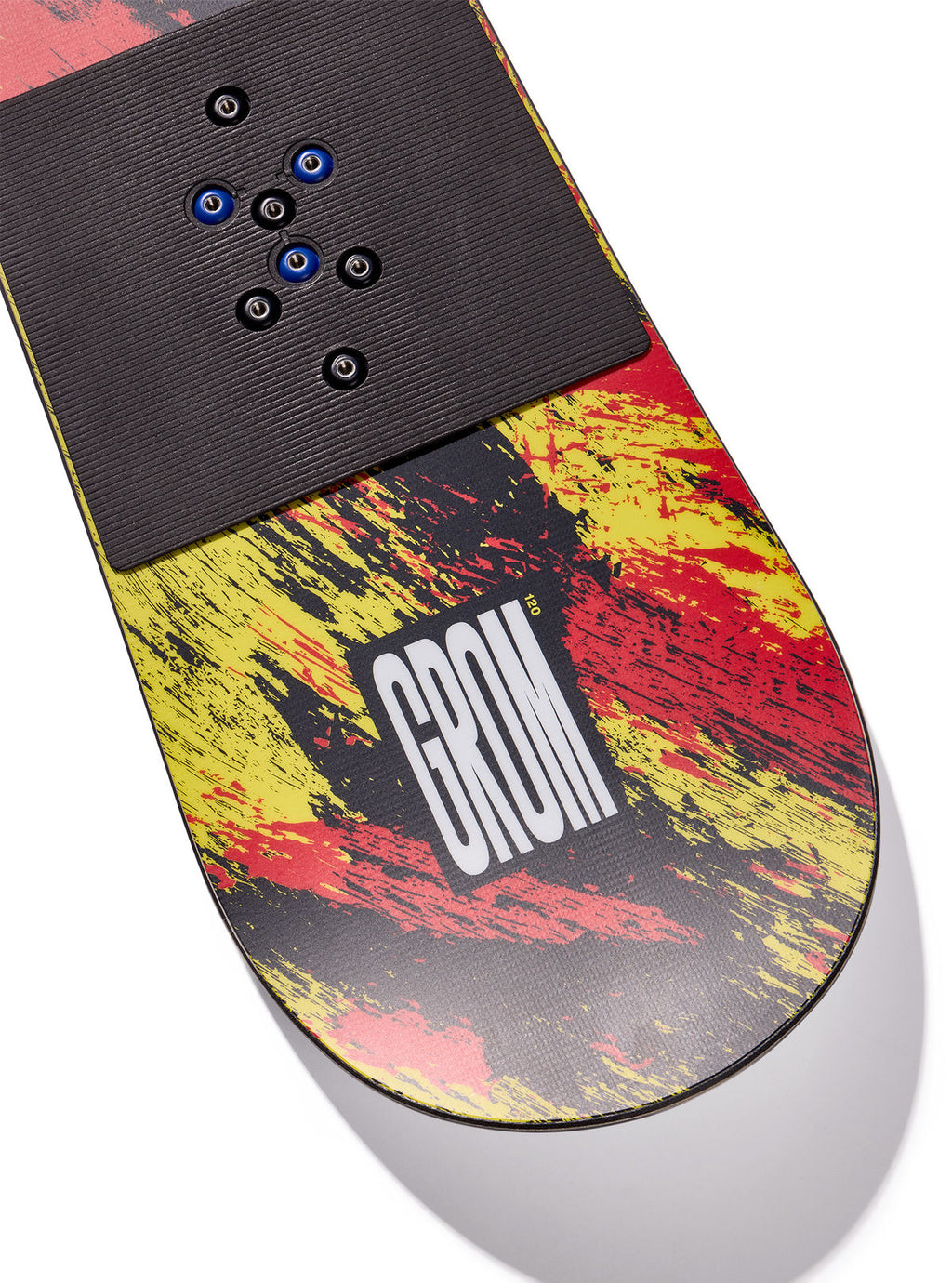 Kids' Burton Grom Flat Top Snowboard - Purple/Teal - All Mountain