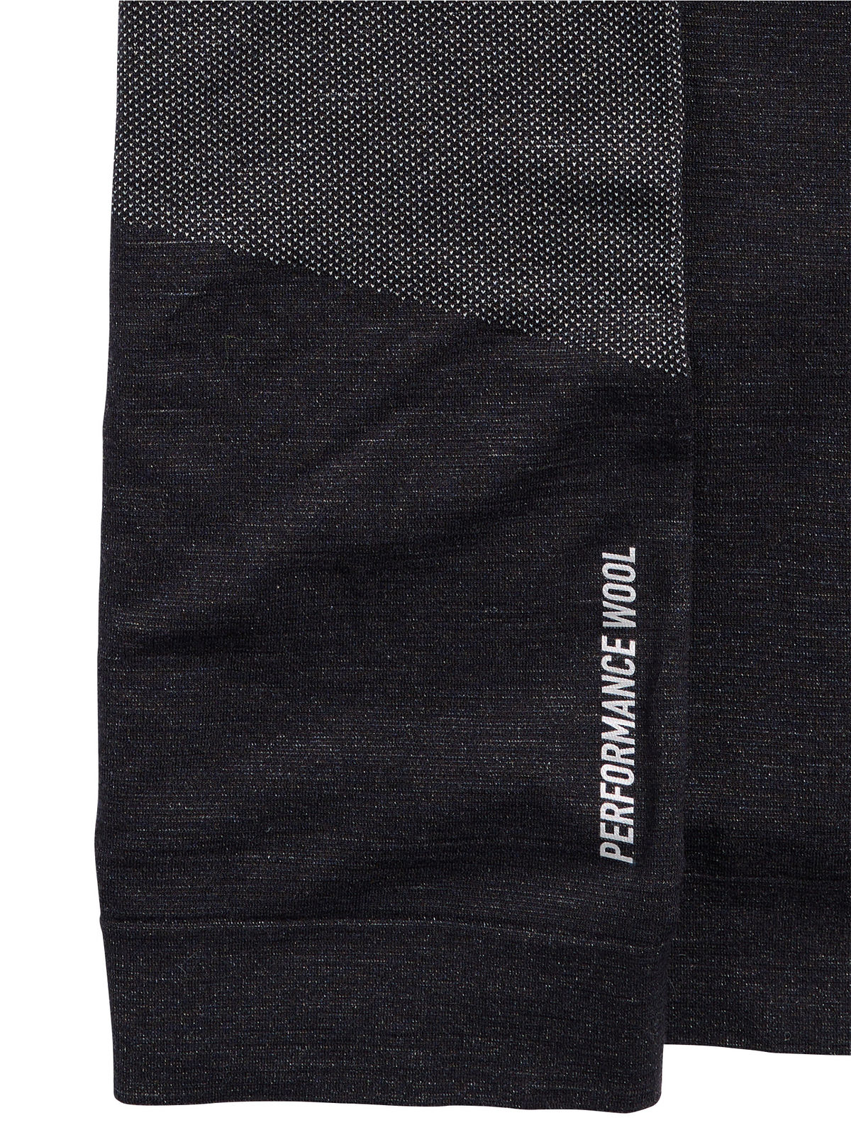 Men's Burton [ak] Slokar Merino Base Layer Crewneck - True Black/Gray Cloud - Burton Crew Neck Base - alternate view 6