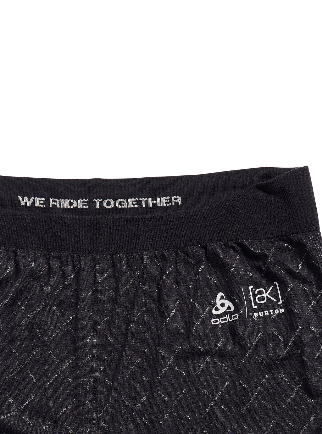 Men's Burton [ak] Slokar Merino Base Layer Pants - True Black/Gray Cloud - Burton Pants Base - alternate view 7