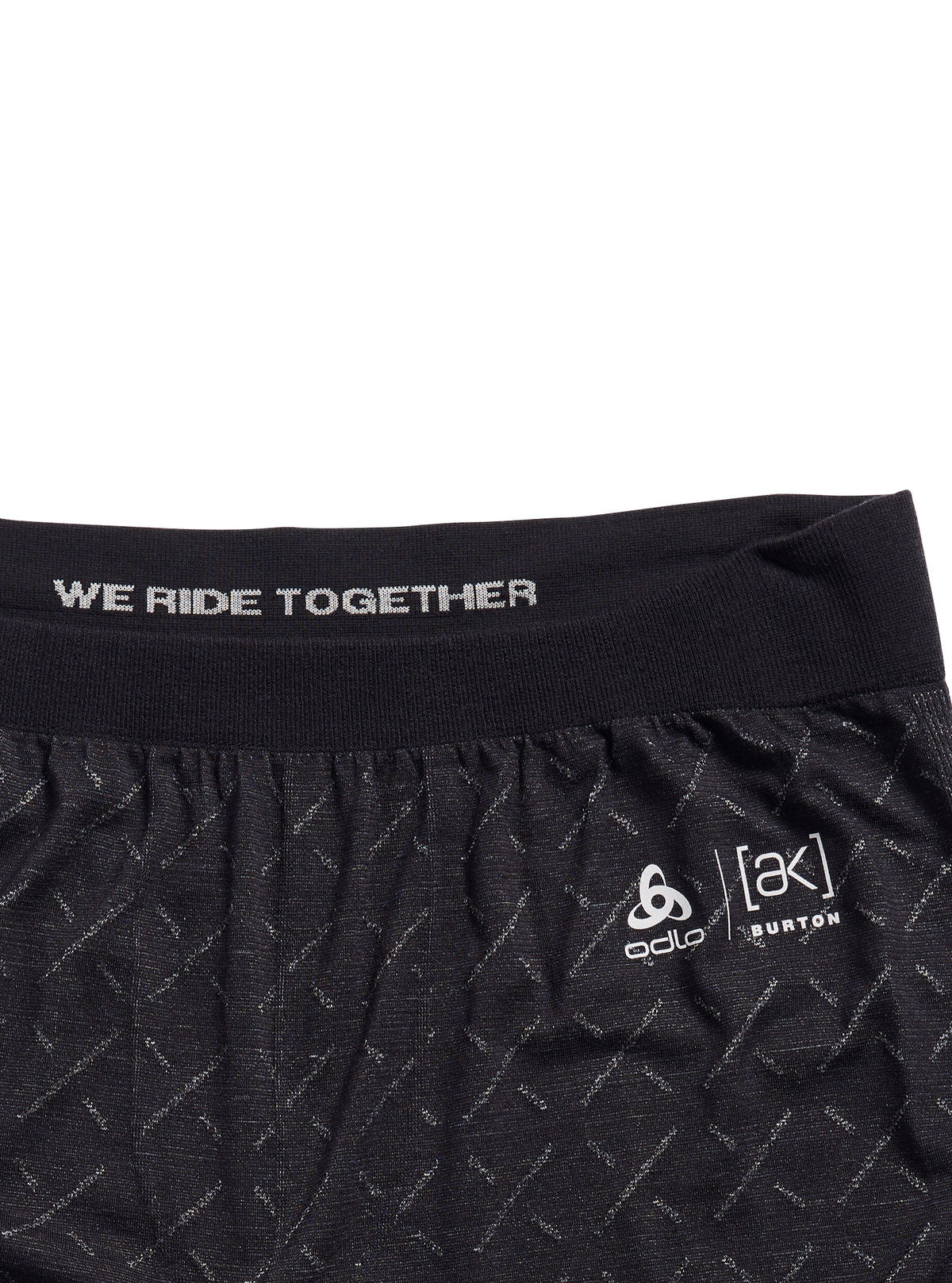 Men's Burton [ak] Slokar Merino Base Layer Pants - True Black/Gray Cloud - Burton Pants Base - alternate view 7