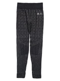 Women's Burton [ak] Slokar Merino Base Layer Pants - True Black Gray Cloud - Burton Pants Base