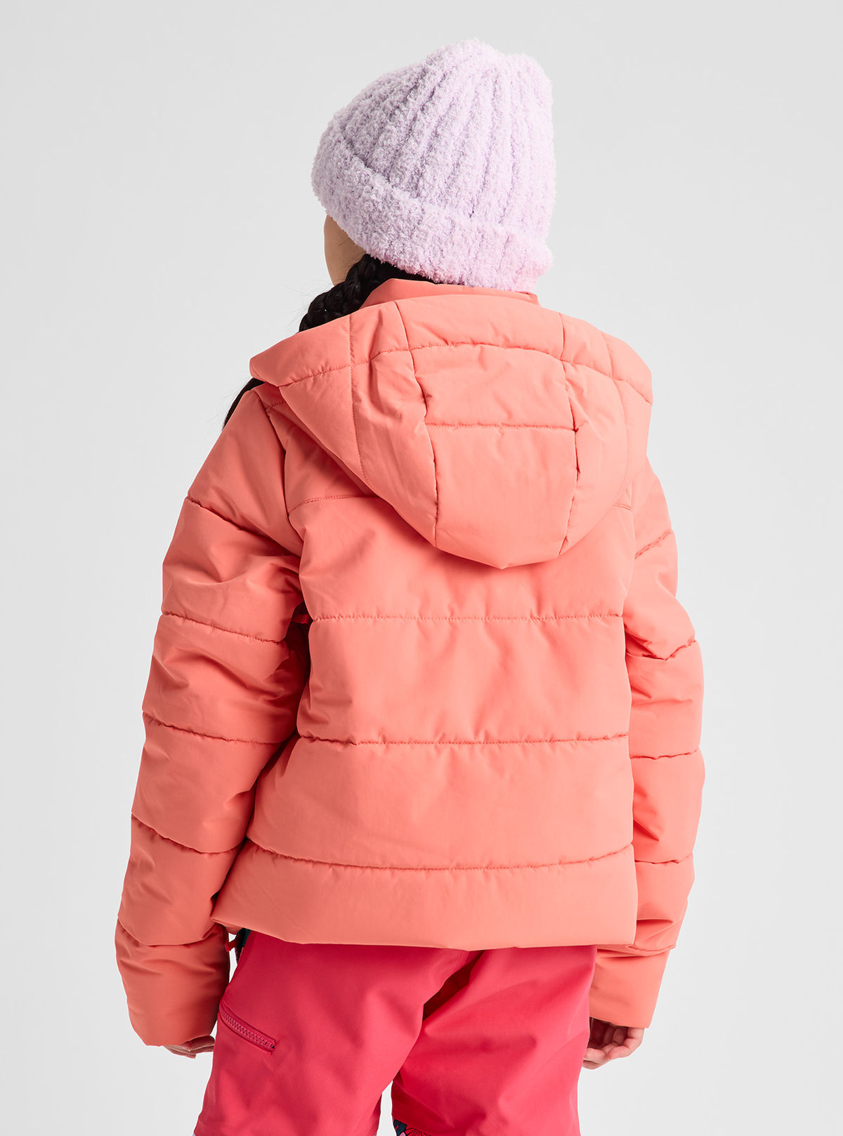 Kids' Burton Spindal 2L Jacket - Peach Echo - Burton Jacket Outerwear - alternate view 4