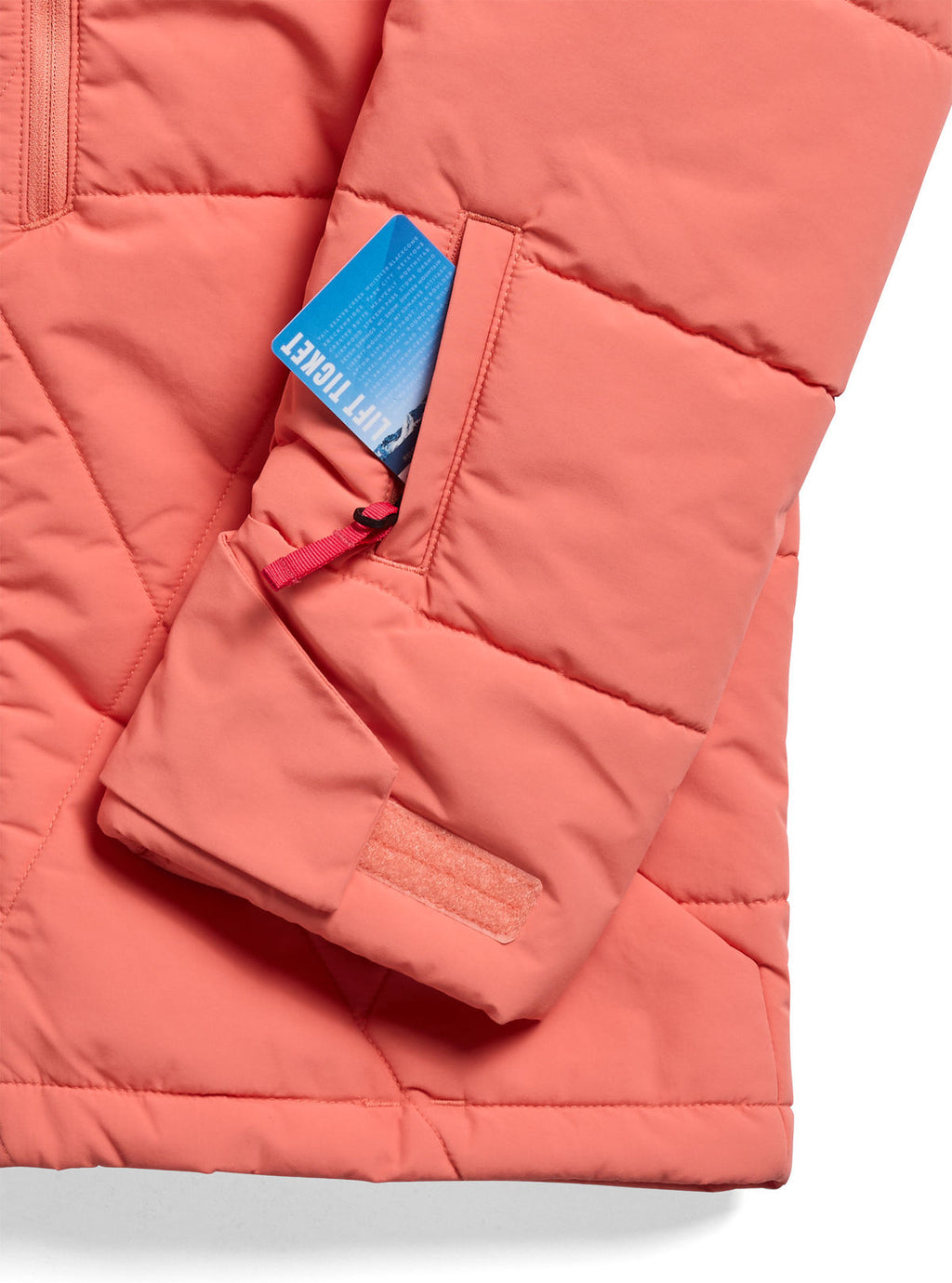 Kids' Burton Spindal 2L Jacket - Peach Echo - Burton Jacket Outerwear - alternate view 5