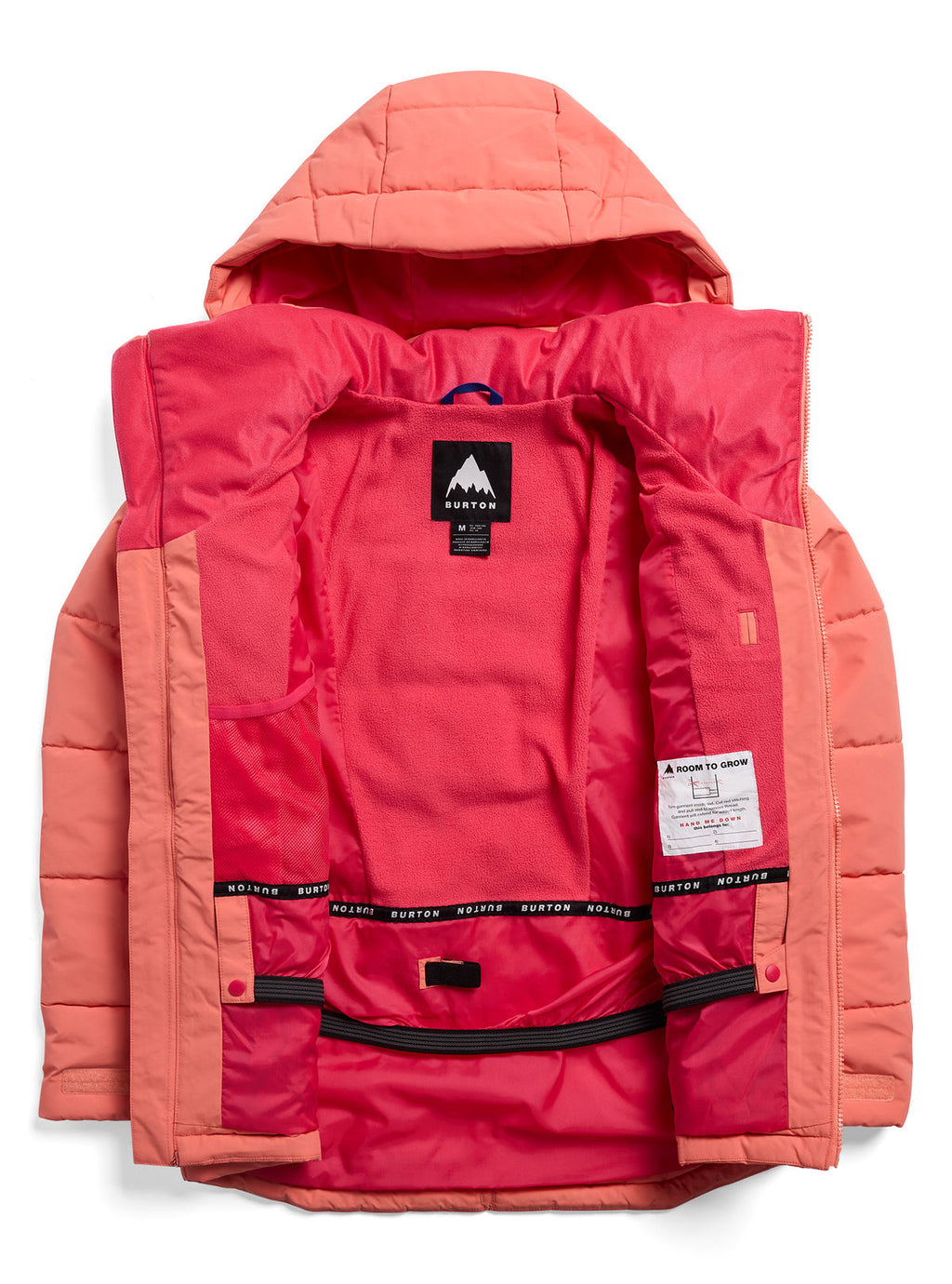 Kids' Burton Spindal 2L Jacket - Peach Echo - Burton Jacket Outerwear - alternate view 7