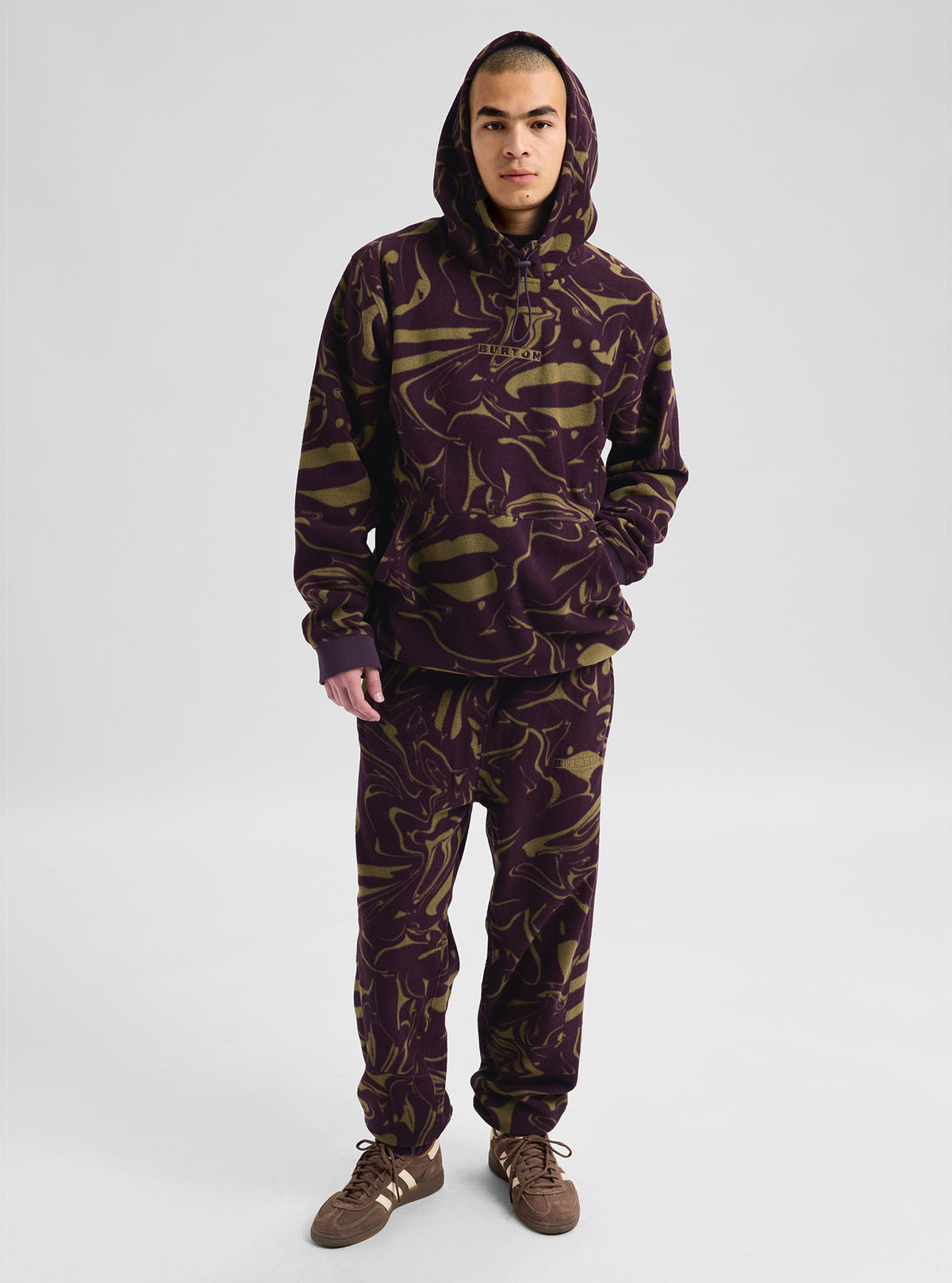 Burton Cinder Pullover Hoodie - Liquid Bear Hug - Burton Pullover Hoodie Apparel - alternate view 2