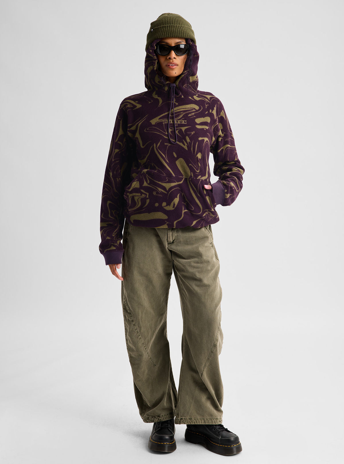 Burton Cinder Pullover Hoodie - Liquid Bear Hug - Burton Pullover Hoodie Apparel - alternate view 6