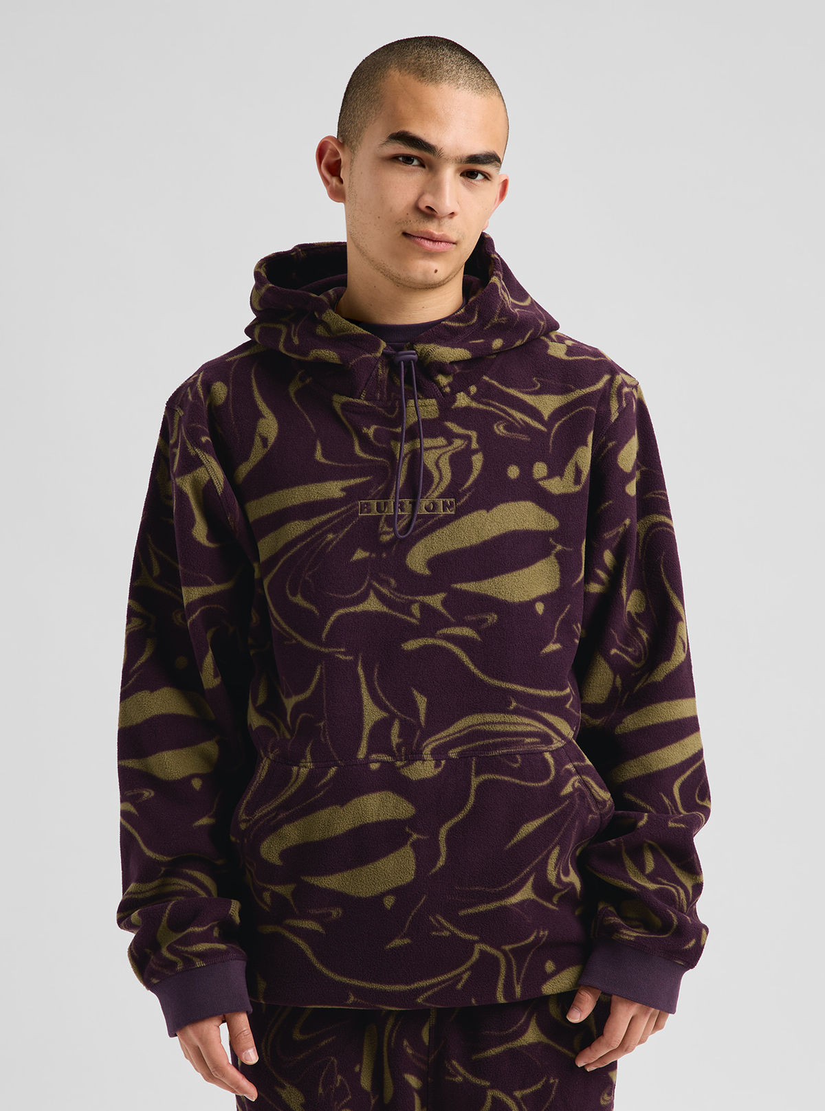 Burton Cinder Pullover Hoodie - Liquid Bear Hug - Burton Pullover Hoodie Apparel - alternate view 3