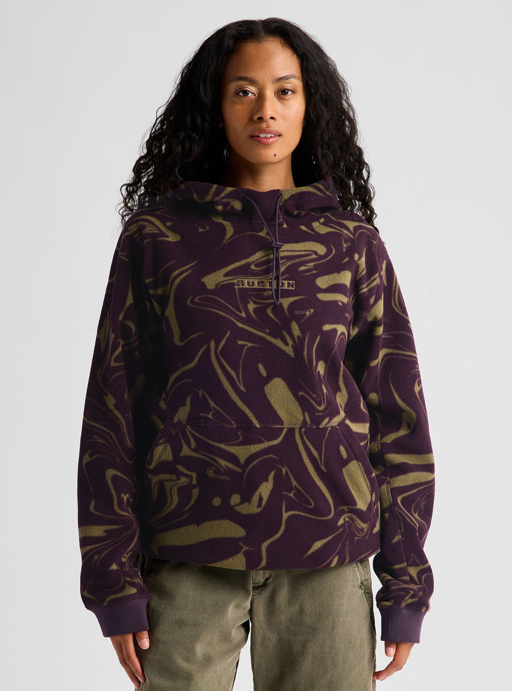 Burton Cinder Pullover Hoodie - Liquid Bear Hug - Burton Pullover Hoodie Apparel - alternate view 7