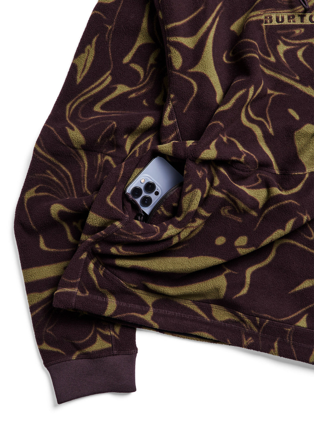 Burton Cinder Pullover Hoodie - Liquid Bear Hug - Burton Pullover Hoodie Apparel - alternate view 5