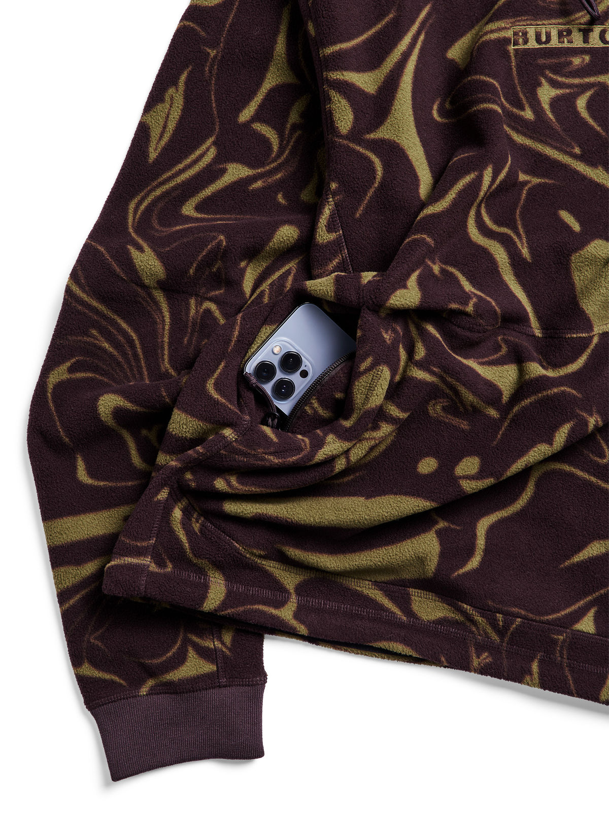 Burton Cinder Pullover Hoodie - Liquid Bear Hug - Burton Pullover Hoodie Apparel - alternate view 5