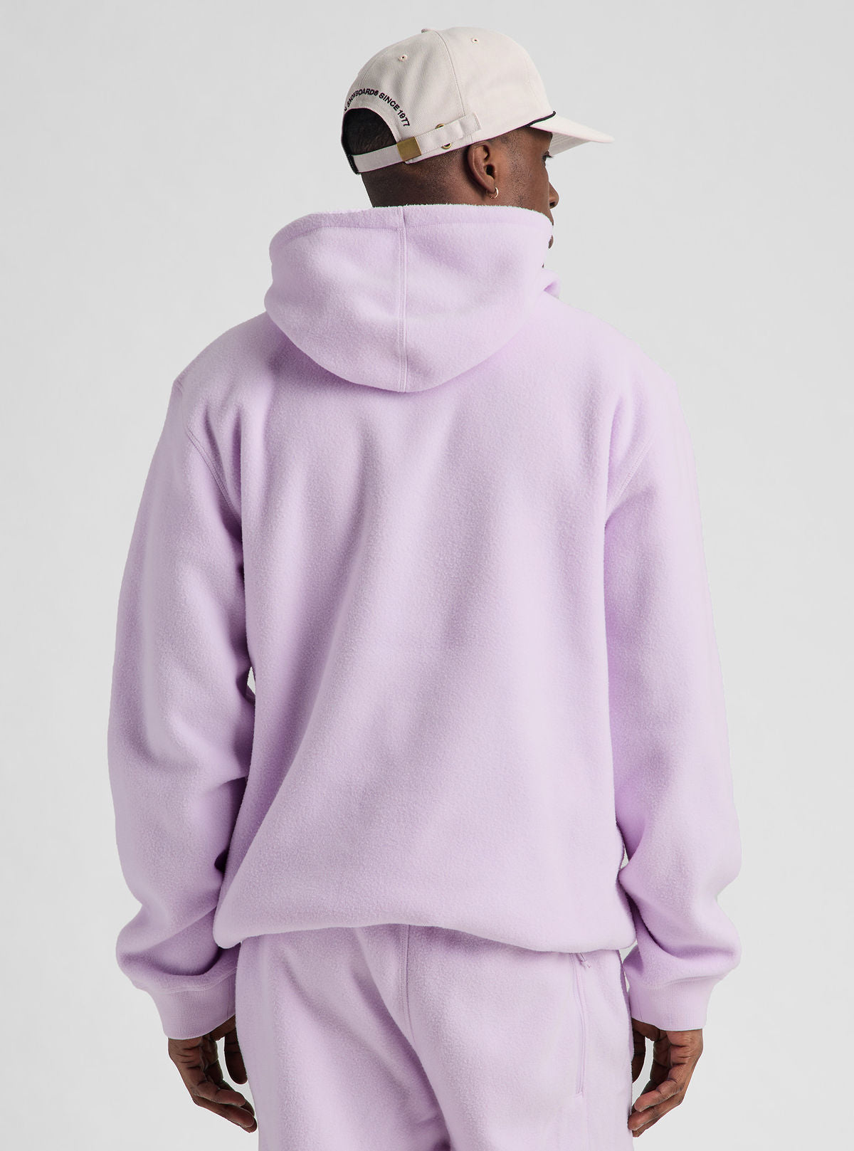 Burton Cinder Pullover Hoodie - Moondust Purple - Burton Pullover Hoodie Apparel - alternate view 5