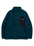 Men's Burton Cinder Full-Zip Fleece - Atlantic Teal - Burton Full Zip Apparel