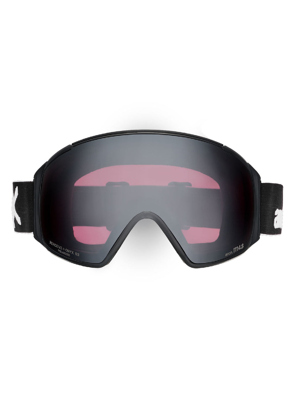 Anon M4S Goggles (Toric) + Polarized Perceive Lens - Black / Perceive Polar Onyx - Anon Magnatech Goggle - alternate view 2
