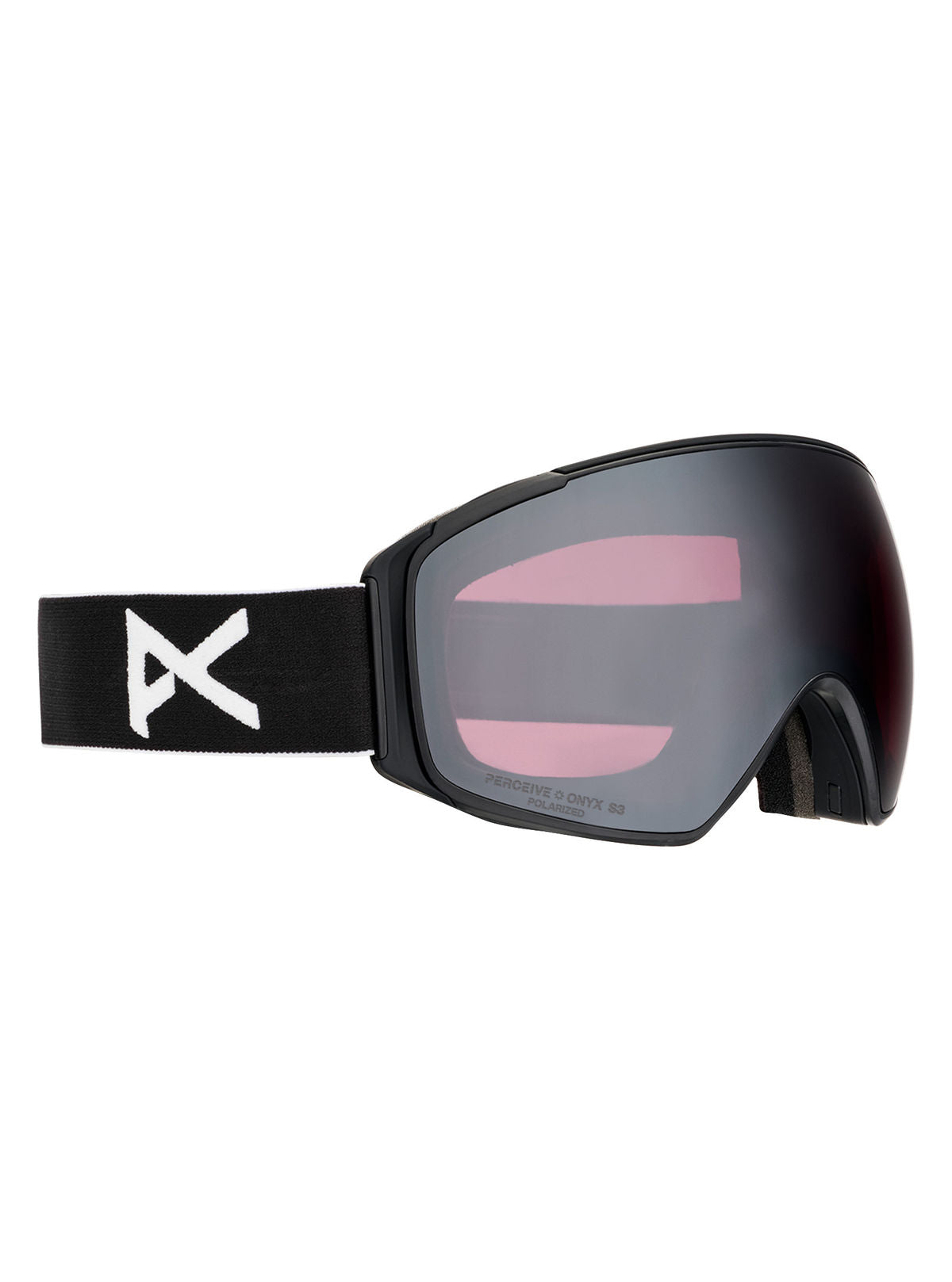 Anon M4S Goggles (Toric) + Polarized Perceive Lens - Black / Perceive Polar Onyx - Anon Magnatech Goggle