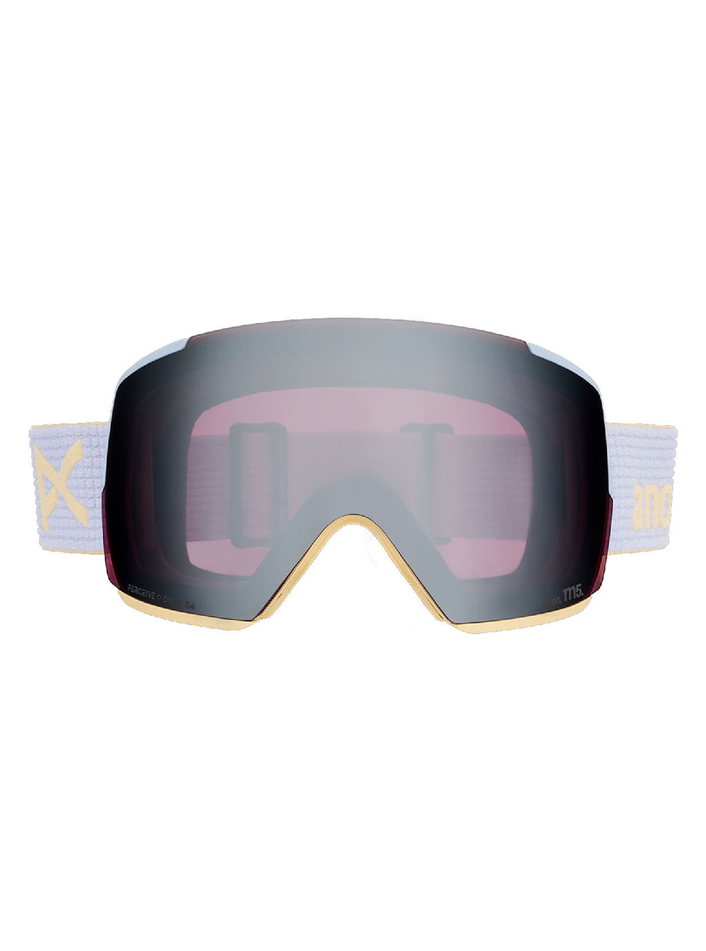 Anon M5 Goggles + Bonus Lens + MFI Face Mask - Airstream Blue / Perceive Sunny Onyx - Anon Magnatech Goggle - alternate view 2