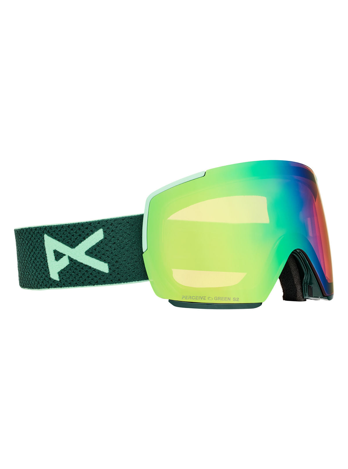 Anon M5 Goggles + Bonus Lens + MFI Face Mask - Brunswick Green / Perceive Variable Green - Anon Magnatech Goggle