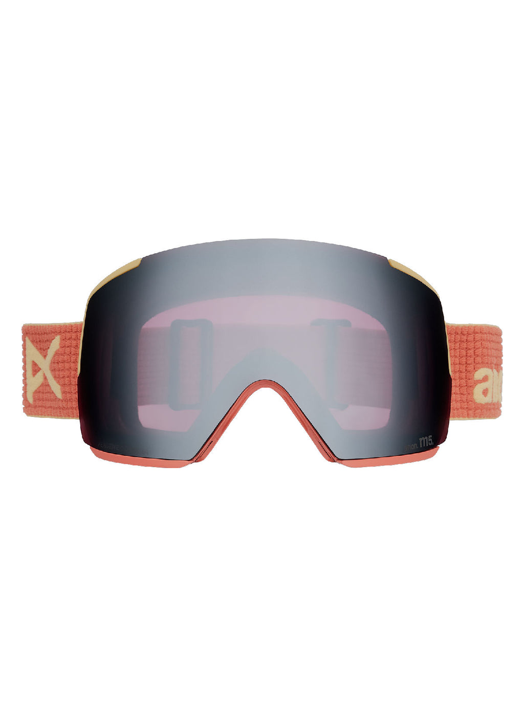 Anon M5 Goggles + Bonus Lens + MFI Face Mask - Terracotta / Perceive Sunny Onyx - Anon Magnatech Goggle - alternate view 2