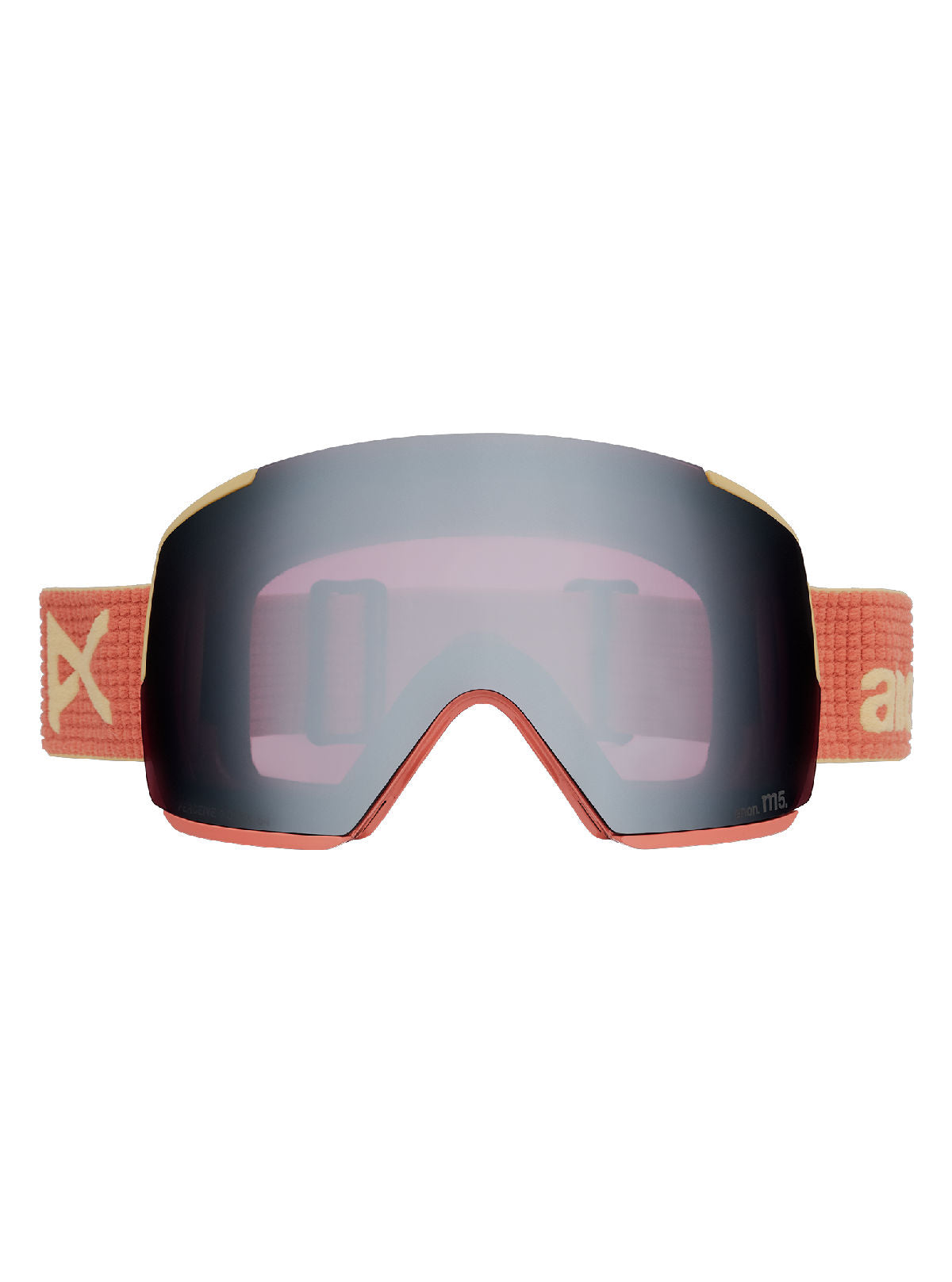 Anon M5 Goggles + Bonus Lens + MFI Face Mask - Terracotta / Perceive Sunny Onyx - Anon Magnatech Goggle - alternate view 2