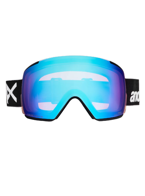 Anon M5 Goggles + Bonus Lens + MFI Face Mask - Black/Perceive Variable Blue - Magnatech Goggle