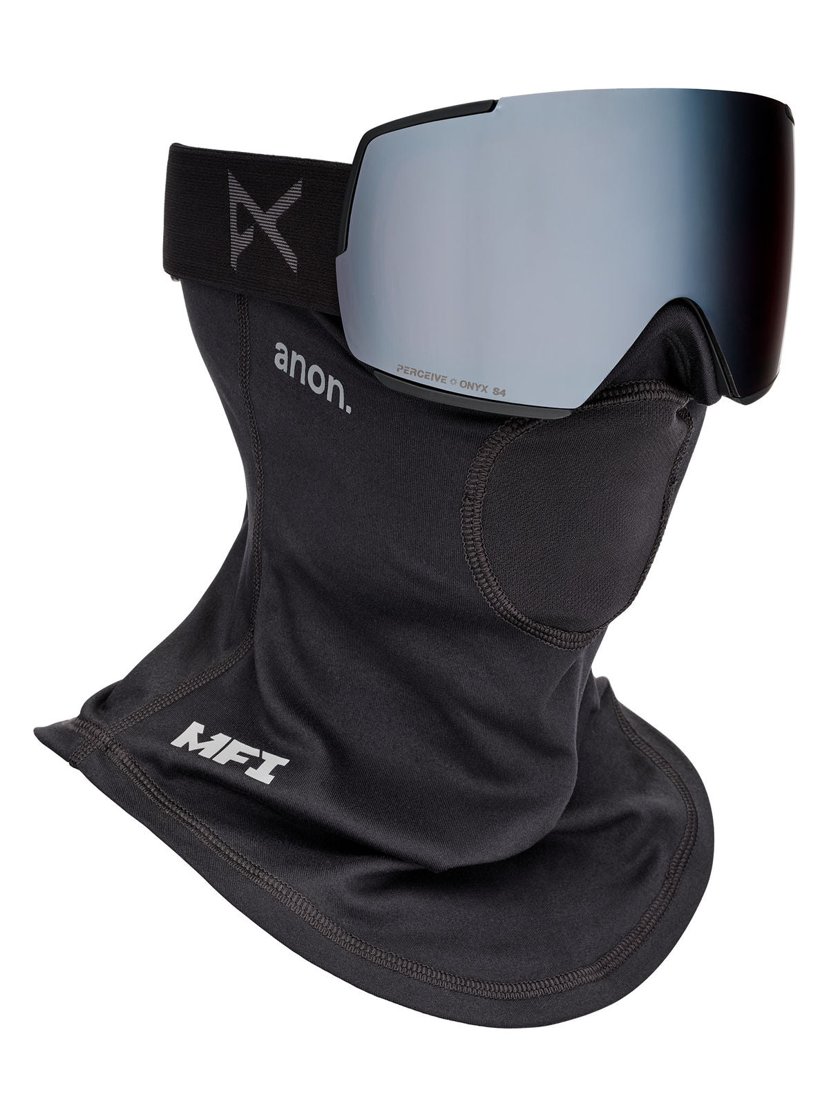 Anon M5 Goggles + Bonus Lens + MFI Face Mask - Smoke / Perceive Sunny Onyx - Anon Magnatech Goggle - alternate view 5