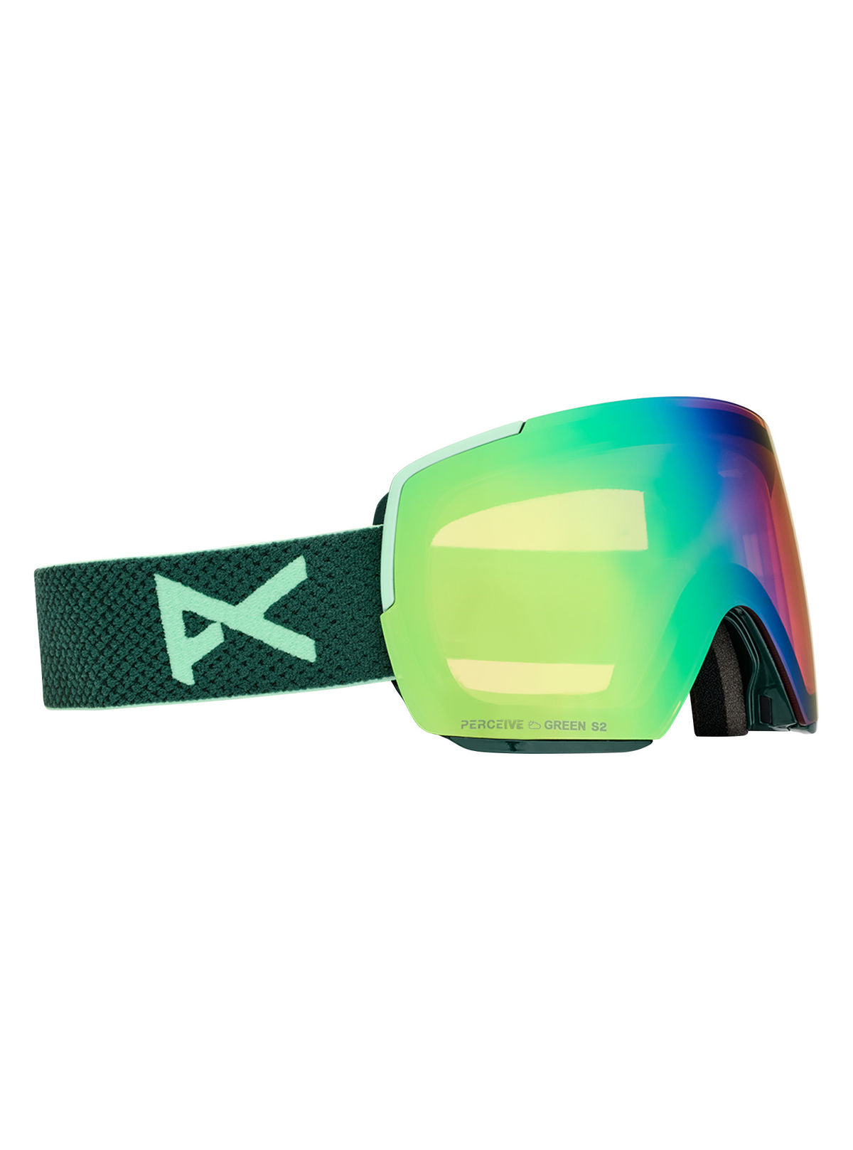 Anon M5S Goggles + Bonus Lens + MFI Face Mask - Brunswick Green / Perceive Variable Green - Anon Magnatech Goggle
