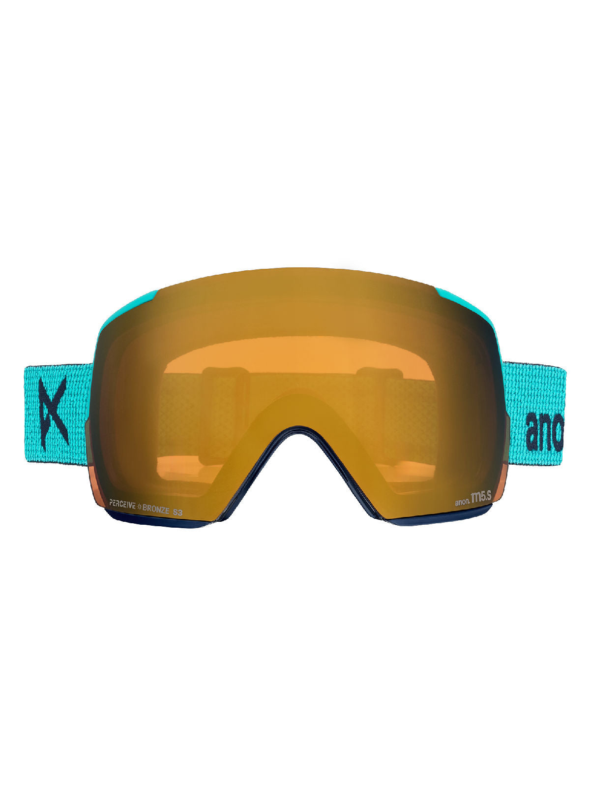 Anon M5S Goggles + Bonus Lens + MFI Face Mask - Marine / Perceive Sunny Bronze - Anon Magnatech Goggle - alternate view 2