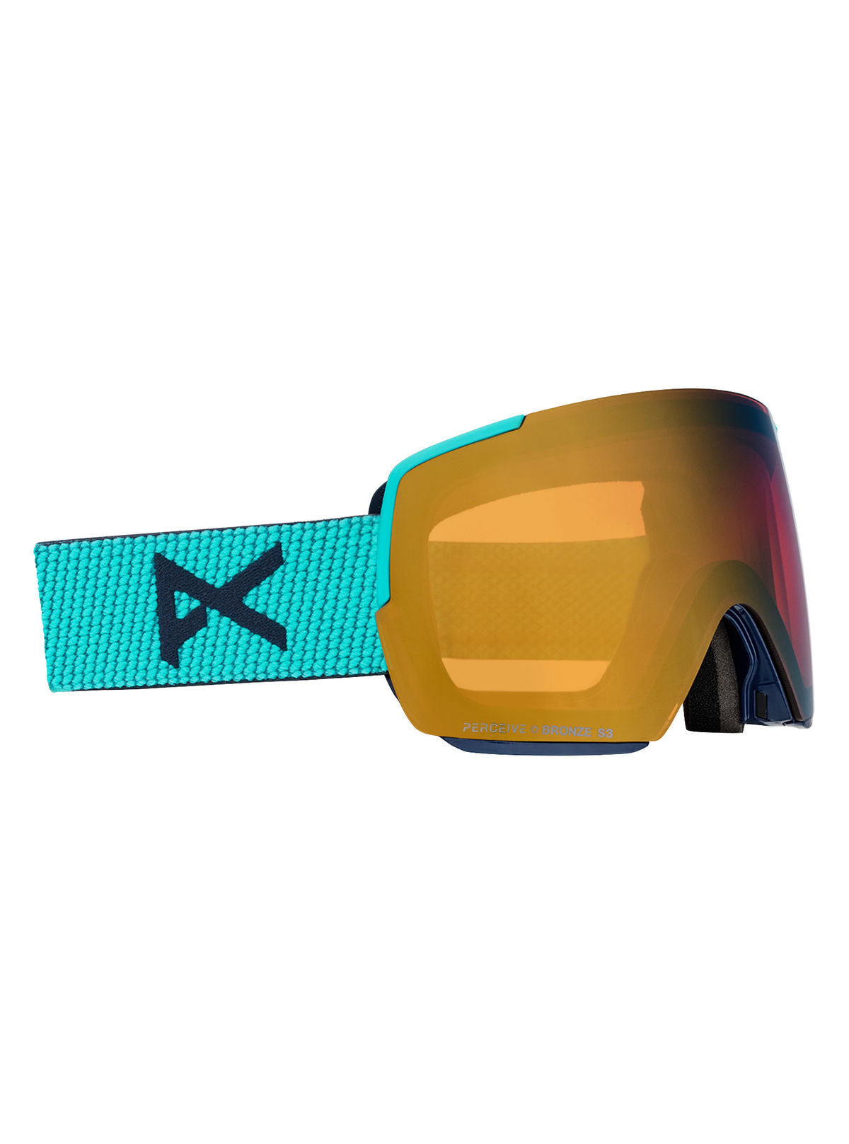 Anon M5S Goggles + Bonus Lens + MFI Face Mask - Marine / Perceive Sunny Bronze - Anon Magnatech Goggle