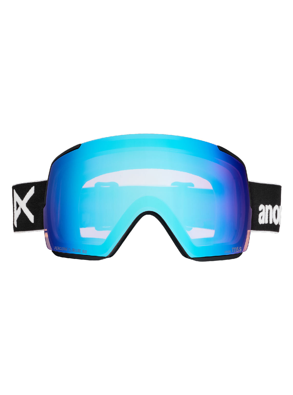 Anon M5S Goggles + Bonus Lens + MFI Face Mask - Black / Perceive Variable Blue - Anon Magnatech Goggle - alternate view 2