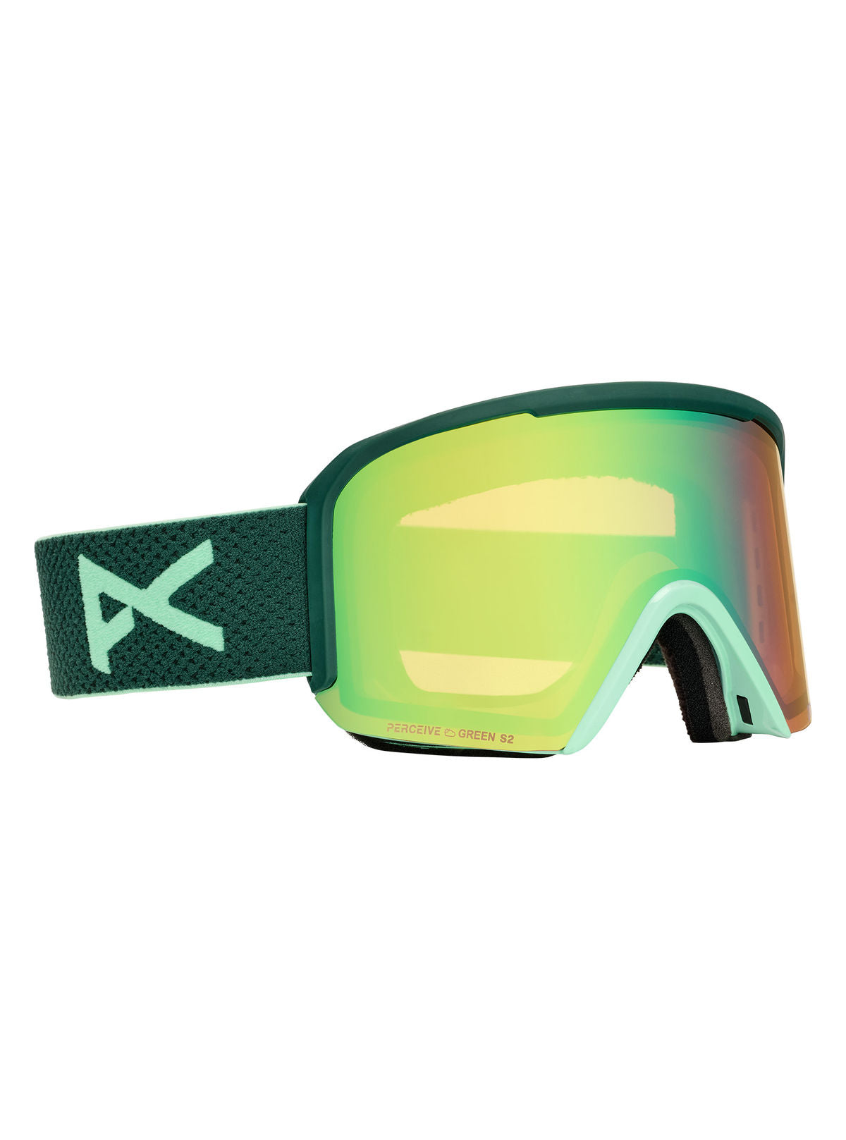 Anon Nesa Goggles + Bonus Lens + MFI Face Mask - Brunswick Green / Perceive Variable Green - Anon Traditional Goggle