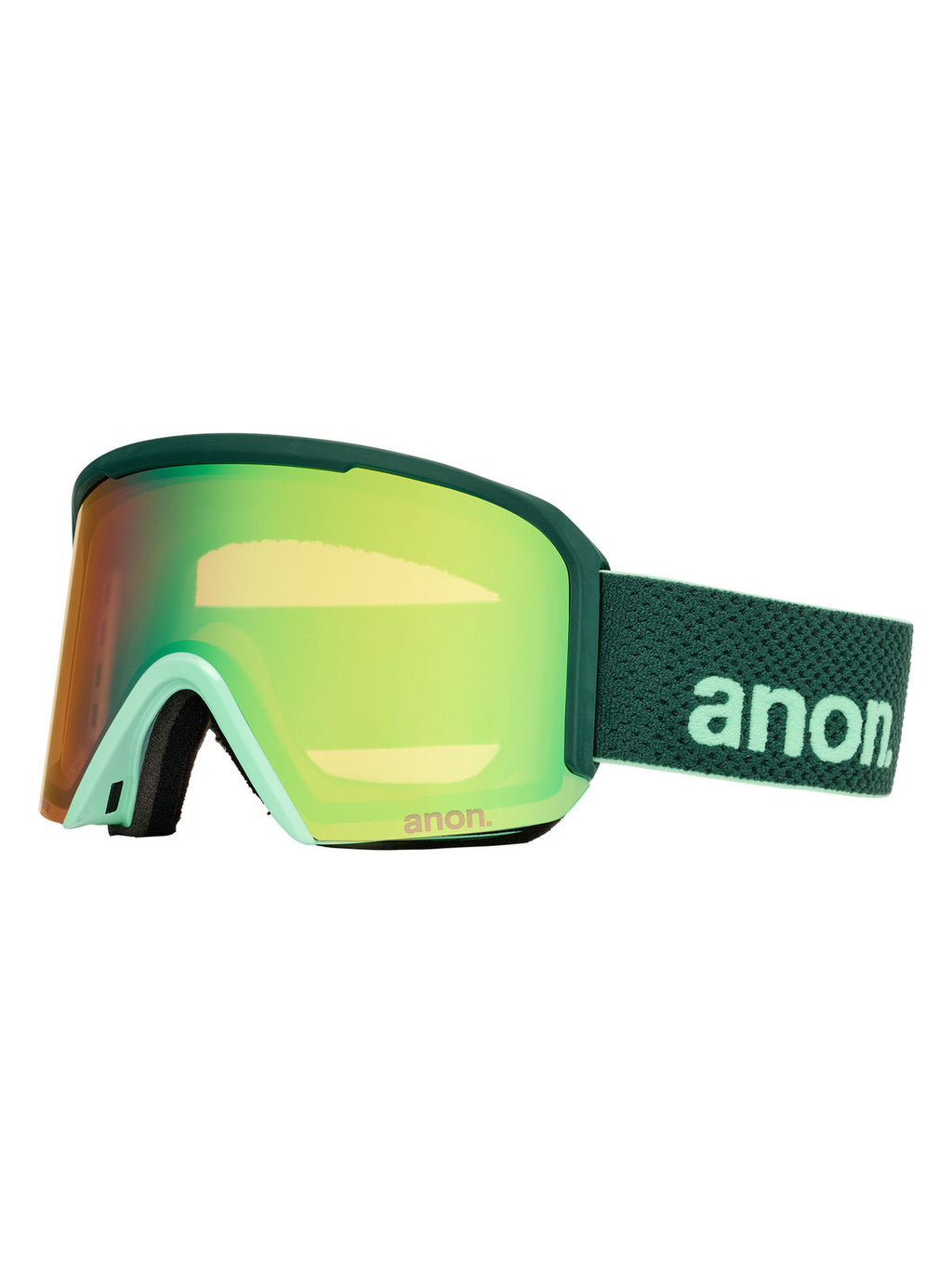 Anon Nesa Goggles + Bonus Lens + MFI Face Mask - Brunswick Green / Perceive Variable Green - Anon Traditional Goggle - alternate view 3