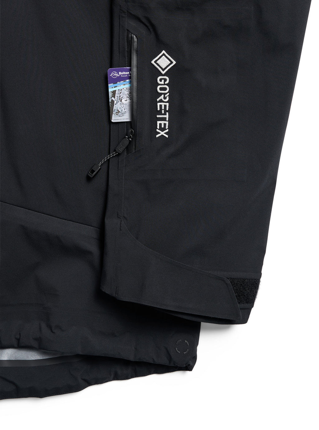 Men's Burton [ak] Tuvak GORE-TEX C-Knit 3L Jacket - True Black - Burton Jacket Outerwear - alternate view 6