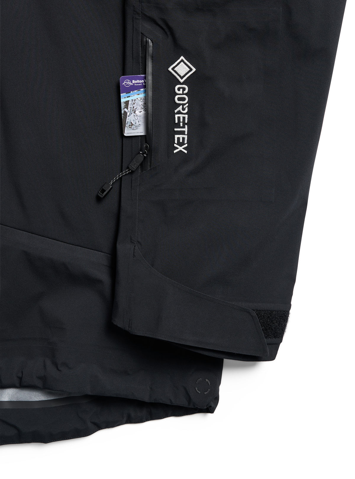 Men's Burton [ak] Tuvak GORE-TEX C-Knit 3L Jacket - True Black - Burton Jacket Outerwear - alternate view 6
